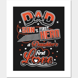 Daddy First Hero First Love Posters and Art